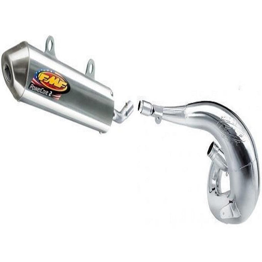 FULL FMF FATTY PIPE EXHAUST AND POWERCORE 2 SILENCER 11-15 KTM 250 300 SX XC ALL