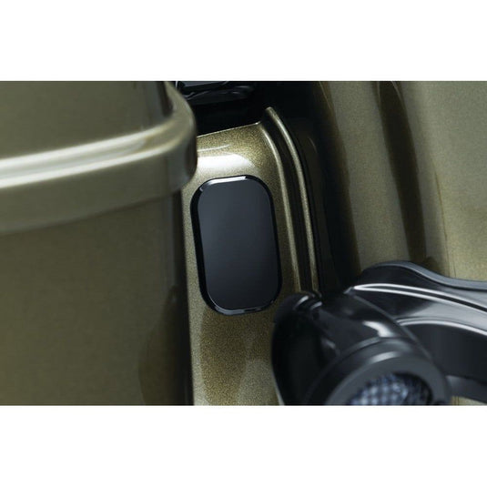 Kuryakyn Rear Black Fender Antenna Hole Filler Plug Cover Harley 06-18 Touring