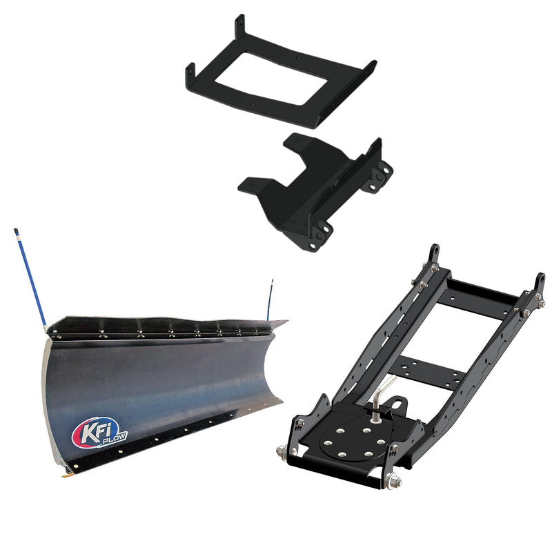 Load image into Gallery viewer, KFI UTV Snow Plow Kit With For Polaris XPEDITION ADV/5 2024-2026

