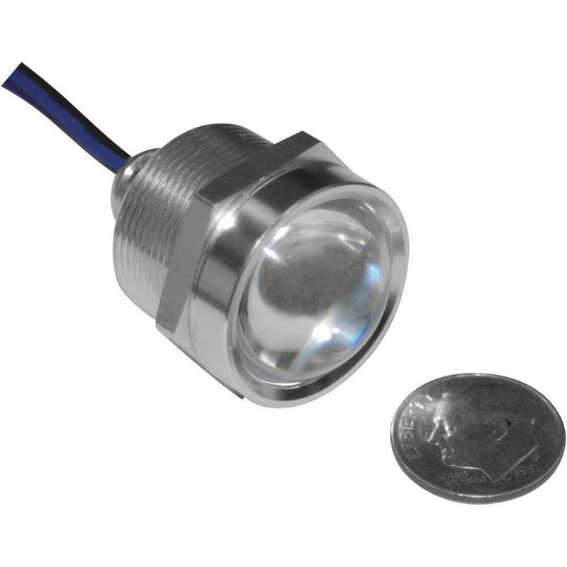 Load image into Gallery viewer, Letric Lighting Royal Flush Mount G2 LED 3-Wire, 1", Polished/White/Amber
