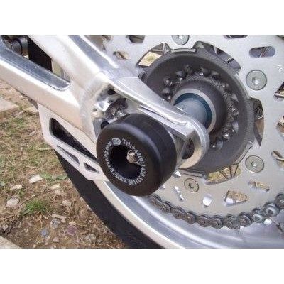 R&G Racing Black Swingarm Protectors For 2011-2012 Aprilia Dorsoduro 1200 SMV1200