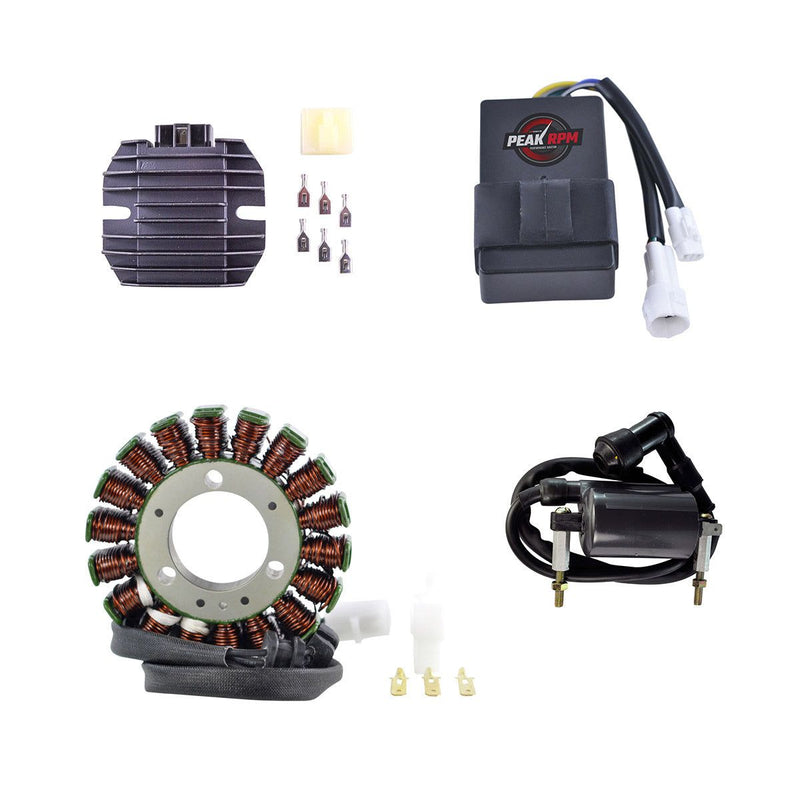 Load image into Gallery viewer, RMStator Stator Kit With Regulator Rectifier , Peakrpm CDI Box And Ignition Coil
