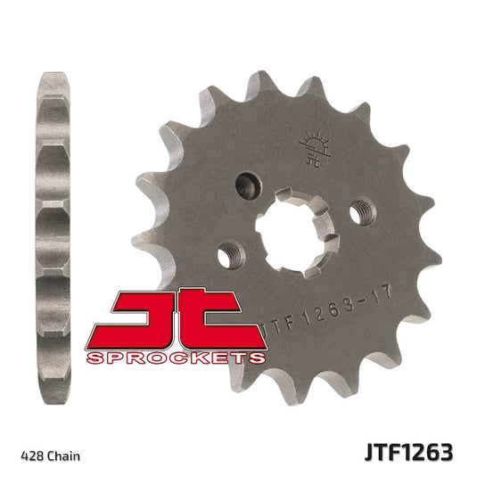 Front & Rear Sprocket Kit for YAMAHA DT125 E-USA 77 JT Sprockets