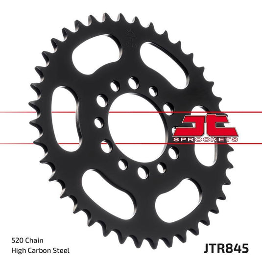 JT Sprockets Rear Steel Sprocket 41 Tooth 41T 520 Chain For Yamaha IT175 D,E,F 1977-1979 JTR845.41