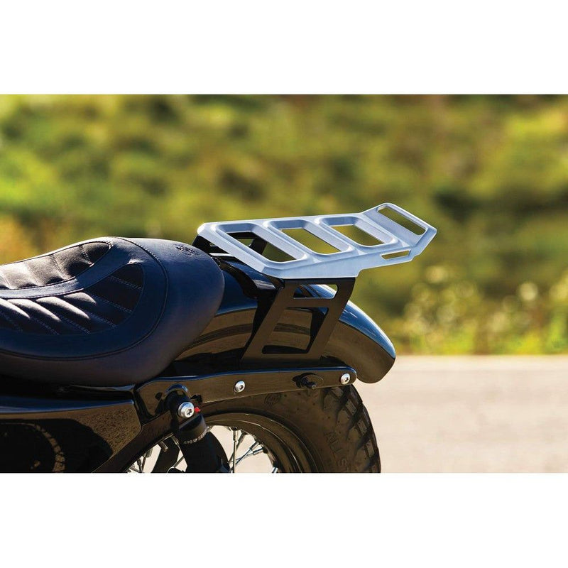 Load image into Gallery viewer, Kuryakyn Dillinger Luggage Rack Silver

