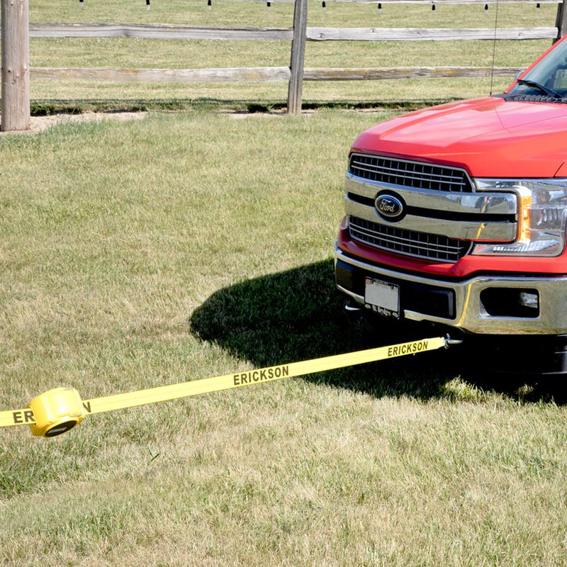 Load image into Gallery viewer, Re-tractable Recovery Strap - 2 Inch x 15 Inch  9000 lb. - E-79202
