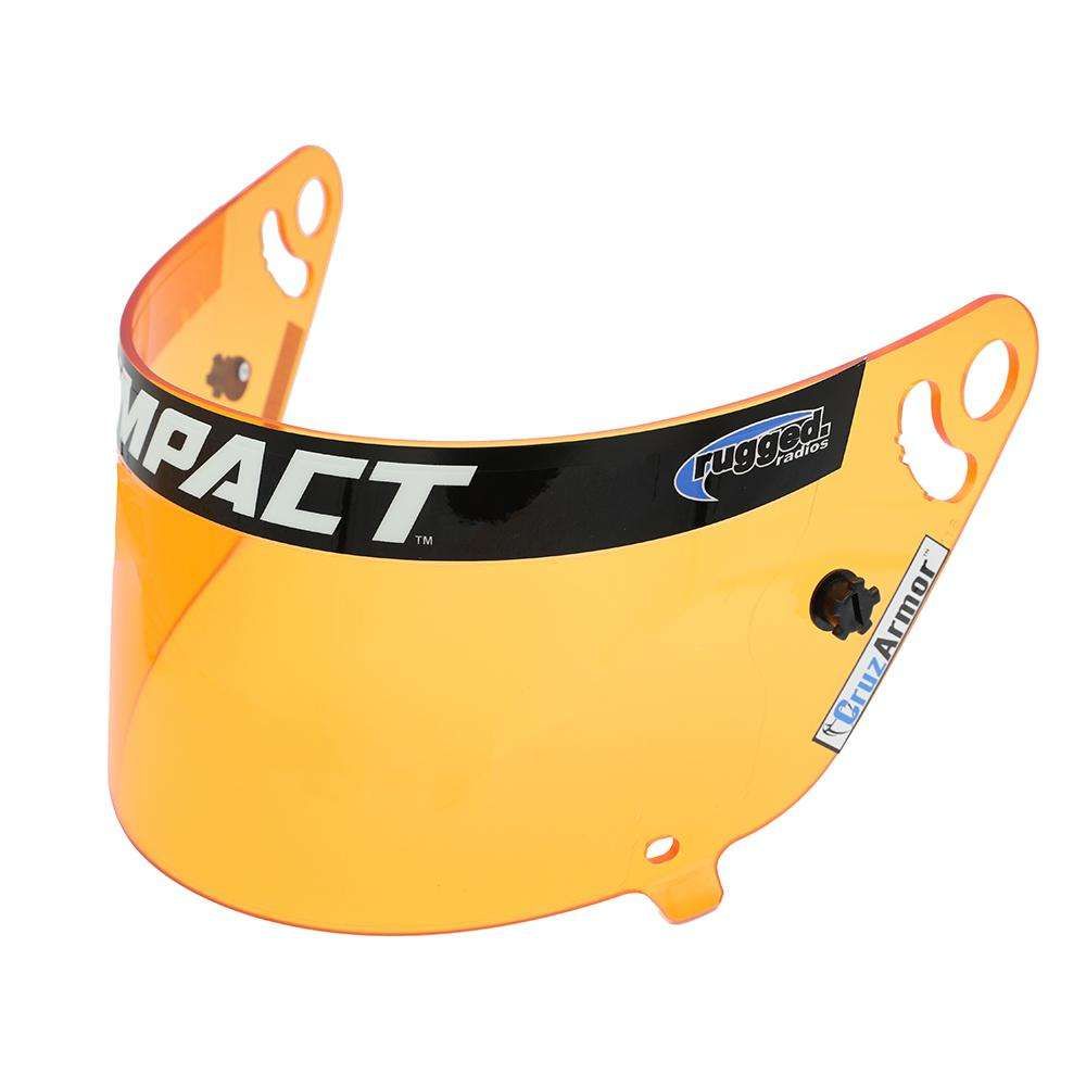 CruzArmor Impact Amber Helmet Shield CRUZARMOR-IMPACT-AMBER