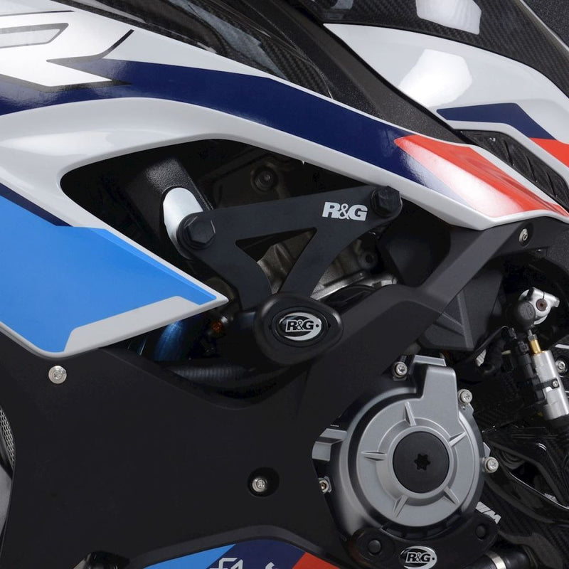 Load image into Gallery viewer, R&amp;G Racing Black Aero Style Crash Protection Bobbins For 2021-2022 BMW M1000RR
