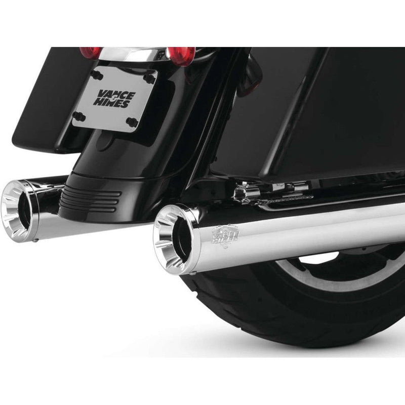 Load image into Gallery viewer, Vance And Hines Eliminator 400 Slip On Exhaust 4in Chrome With Fuelpak FP4
