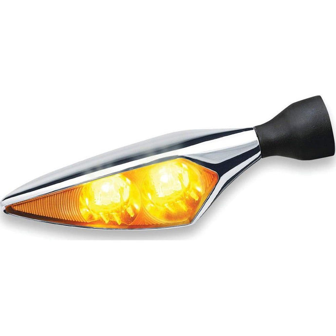 Kuryakyn Micro Rhombus Marker Lights Chrome 2549