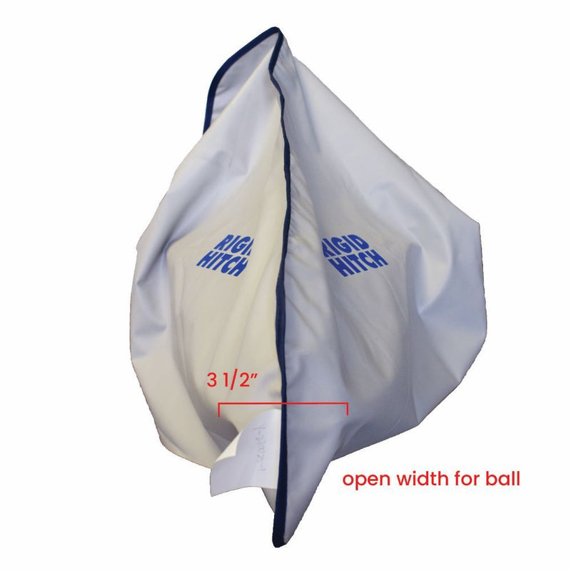 Load image into Gallery viewer, Rigid Hitch Vinyl A-Frame Trailer Coupler Cover (RHI-0016) 34&quot; x 22-1/2&quot;
