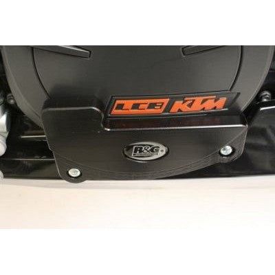 Load image into Gallery viewer, R&amp;G Racing Black Engine Case Sliders RHS For 2014-2023 KTM 1290 Super Duke R

