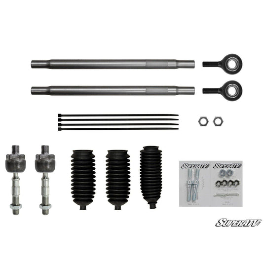 SuperATV Polaris RZR XP Turbo S Heavy-Duty Tie Rod Kit TRRA-P-RZRXPTS-14-ST-001