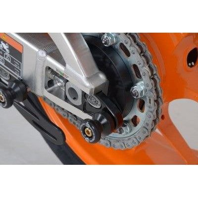 Load image into Gallery viewer, R&amp;G Racing Black Cotton Reels Offset For 2014-2016 Honda CBR1000RR SP
