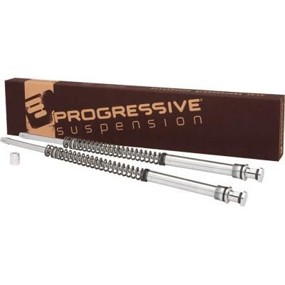 Load image into Gallery viewer, Harley FLHRS Road King Custom 04-07 Monotube Cartridge/Spring Kit by Progressive
