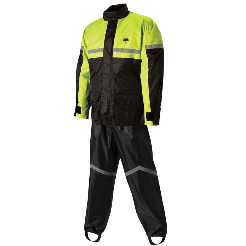 Load image into Gallery viewer, Nelson Rigg Stormrider Rain Suit Black/Hi-Vis 2XL
