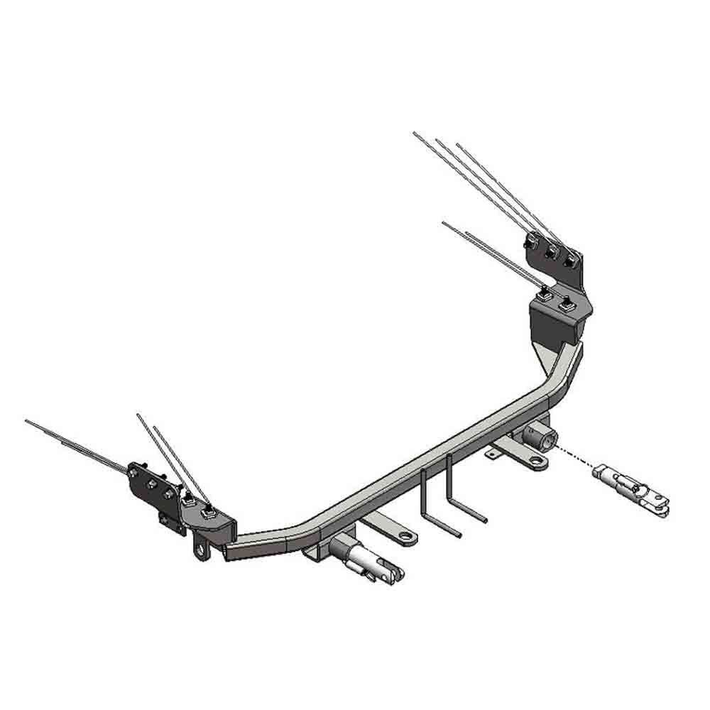 Blue Ox BX2663 Baseplate fits 2016-2018 Ford Focus Sedan/Hatchback (No RS)