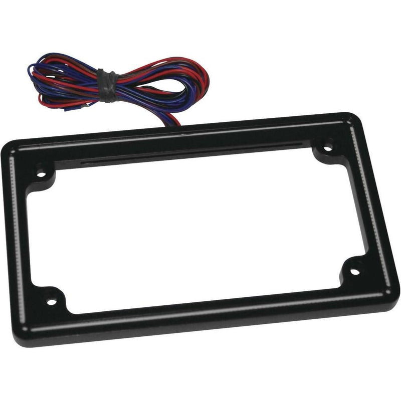 Load image into Gallery viewer, Letric Lighting Universal Plate Light License Plate Frame Matte Black
