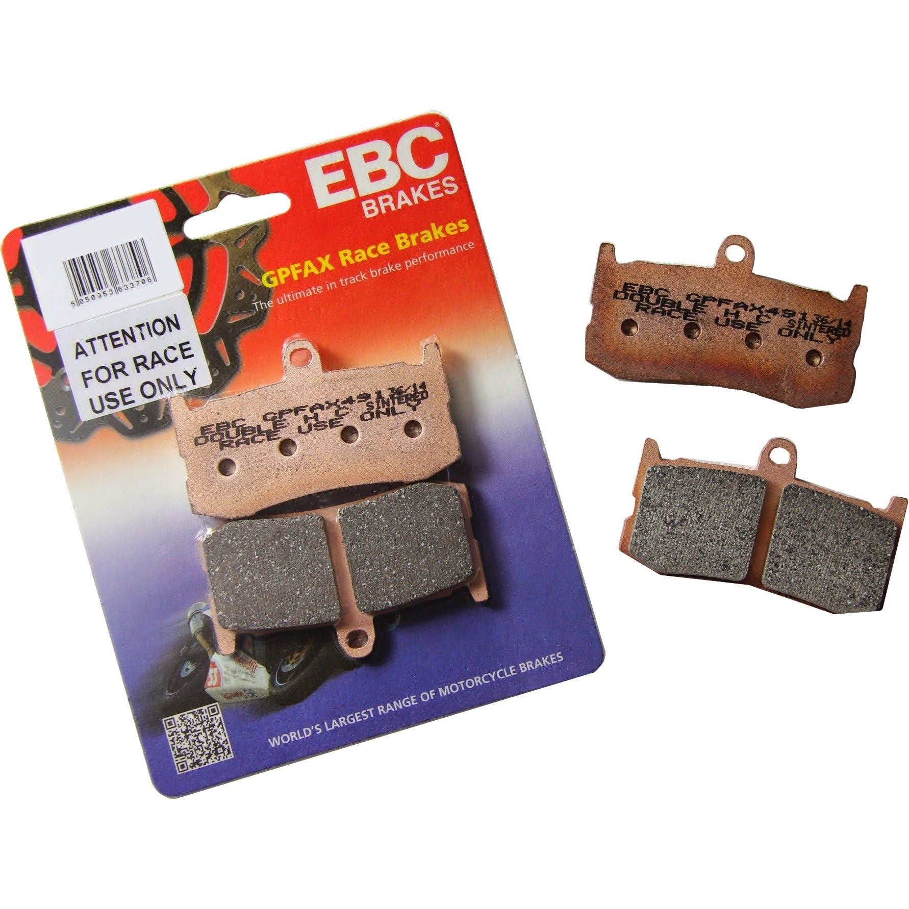 EBC 1 Pair GPFAX Sintered Racing Brake Pads MPN GPFAX296HH