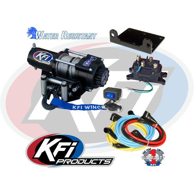 Load image into Gallery viewer, KFI Products Winch Kit For Polaris RZR XP Turbo S/S 4 2018-2020
