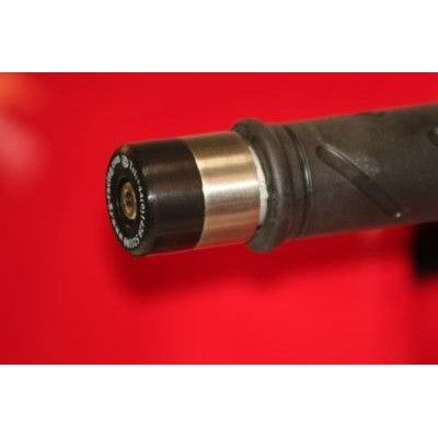 Load image into Gallery viewer, R&amp;G Racing Black Bar End Sliders For 2003-2010 Benelli Tornado Tre 900 Novecento
