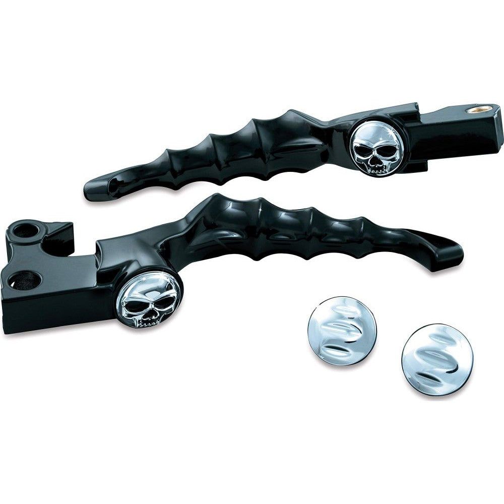 Kuryakyn Zombie Levers for V-Twins Black