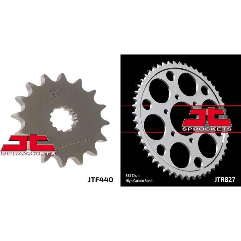 Load image into Gallery viewer, Front &amp; Rear Sprocket Kit for SUZUKI GSX1100 F-J,K 88-89 JT Sprockets
