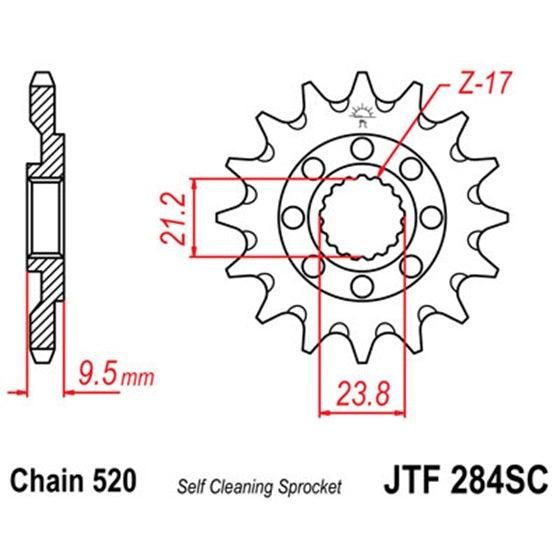 Load image into Gallery viewer, Front &amp; Rear Steel Sprocket Kit for ATV/UTV HONDA TRX450R 2004-2005
