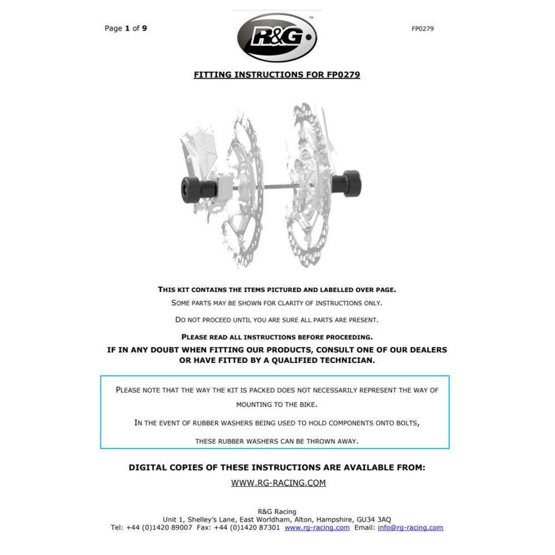 Load image into Gallery viewer, R&amp;G Racing Black Fork Protectors For 2023-2024 Honda Transalp XL750 FP0279BK
