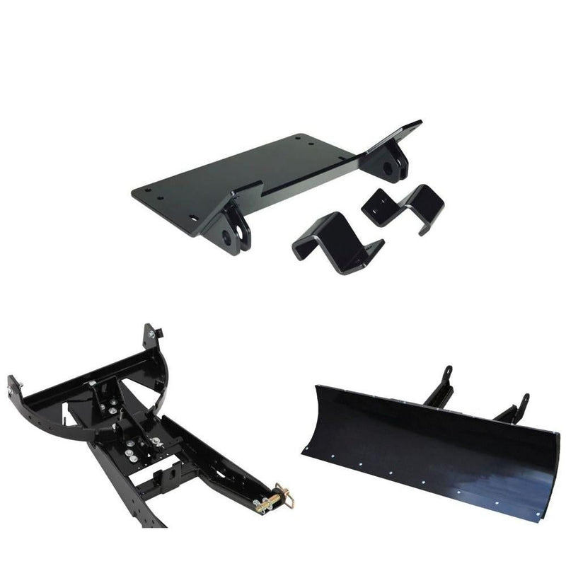 Load image into Gallery viewer, Denali Black UTV Snow Plow Kit For Can-Am Defender Max HD8 2016-2021
