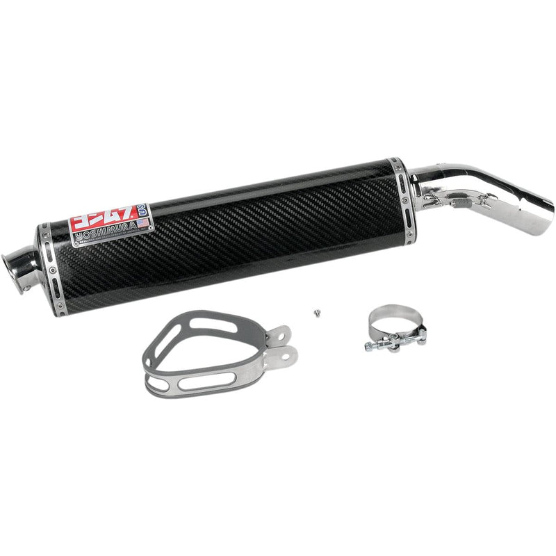 Load image into Gallery viewer, Suzuki SV650 2004-2010 TRS Race Slip-On Muffler Carbon &amp; SS by Yoshimura
