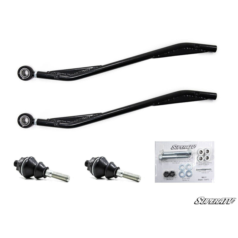 Load image into Gallery viewer, SuperATV Can-Am Maverick X3 Heavy-Duty Z-Bend Tie Rod Kit - Replacement For SuperATV Lift Kits TRRA-CA-X3-Z6-14-02
