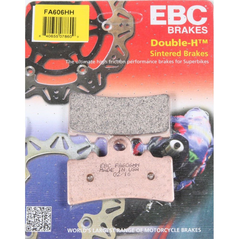 EBC 1 Pair Sintered HH Race Formula Brake Pads MPN FA606HH