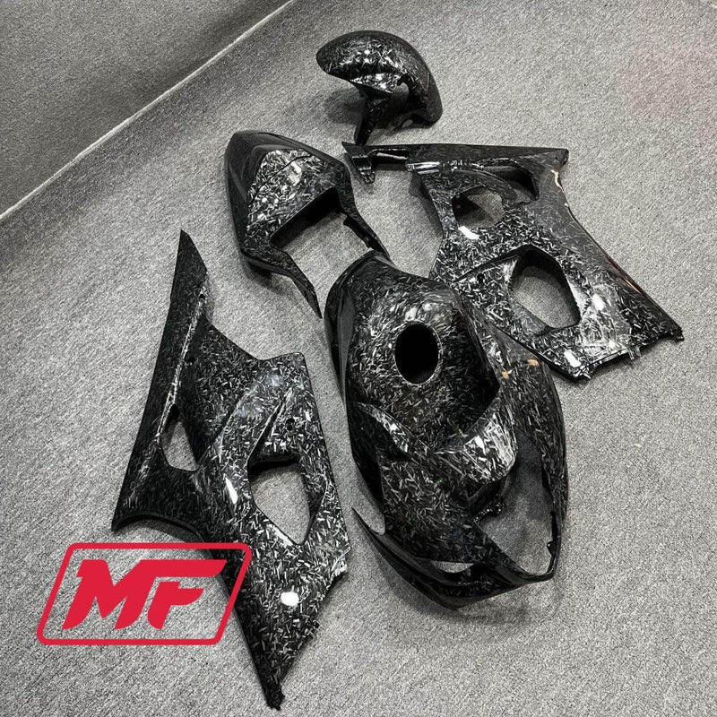 Load image into Gallery viewer, Monster Fairings Full Kit Suzuki GSXR1000 03-04 Forged Carbon Fiber Style + Windshield + Gas Tank Cover
