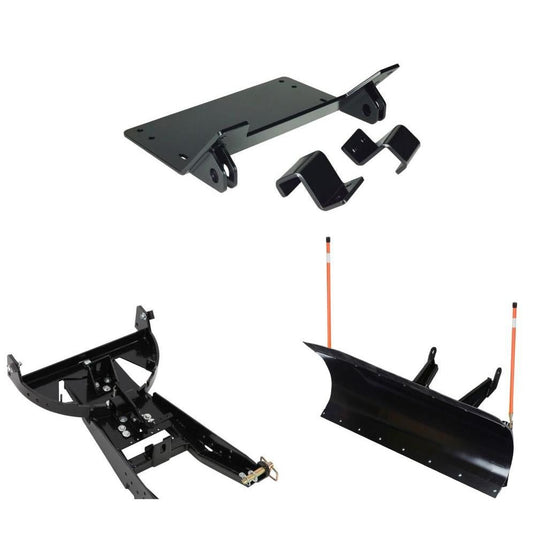 Denali Black UTV Snow Plow Kit For Can-Am Defender HD10 2016-2021