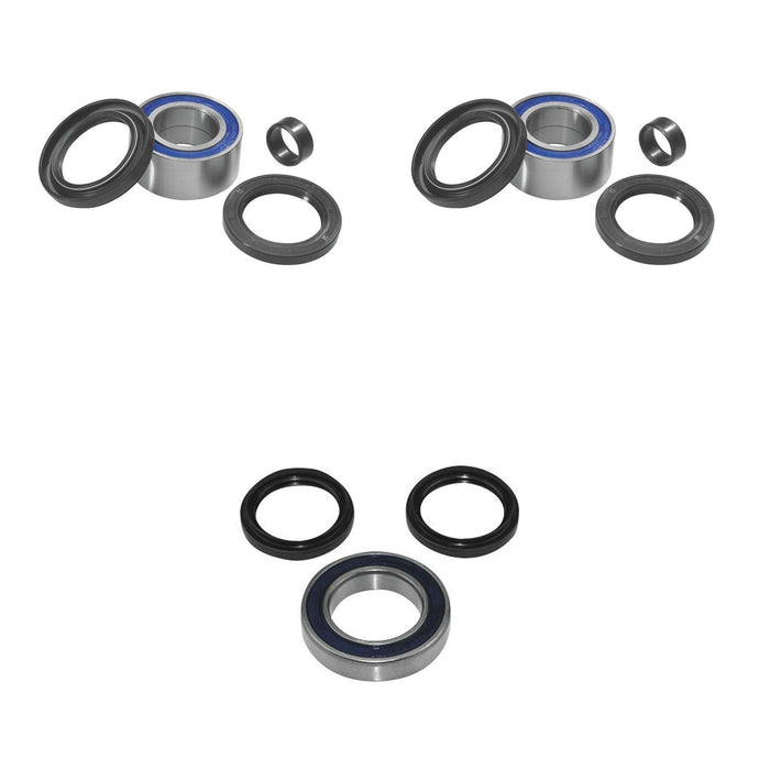 Front and Rear Wheel Bearing Kits for Yamaha YFM250 Beartracker 2001-2004