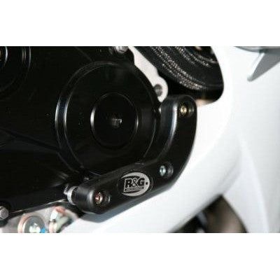 Load image into Gallery viewer, R&amp;G Racing Black Engine Case Sliders RHS For 2006-2010 Suzuki GSXR600
