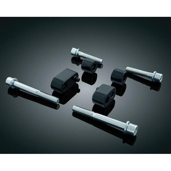 Load image into Gallery viewer, Kuryakyn Driver Floorboard 3/4&quot; Spacer Extension Kit Harley Touring Bagger 09-17
