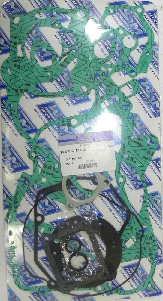 Load image into Gallery viewer, WSM Complete Gasket Kit For Honda 125 CR 90-97 25-622
