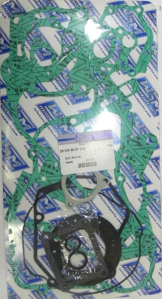 WSM Complete Gasket Kit For Honda 125 CR 90-97 25-622