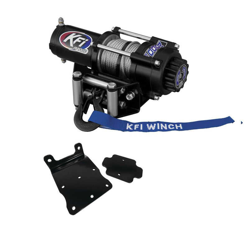 Load image into Gallery viewer, KFI Products Winch Kit For Yamaha Big Bear 400 4x4 2007-2012
