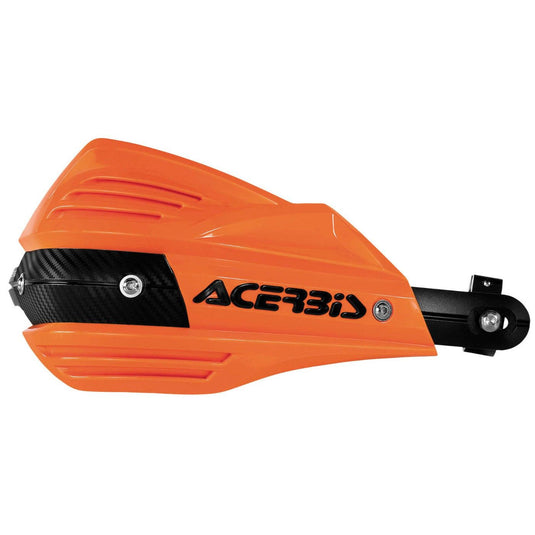 Acerbis Orange/Black X-Factor Handguards - 2374191008