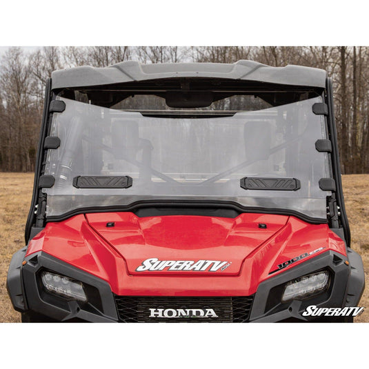 SuperATV Honda Pioneer 1000 Vented Full Windshield WS-H-PIO1K-V-70