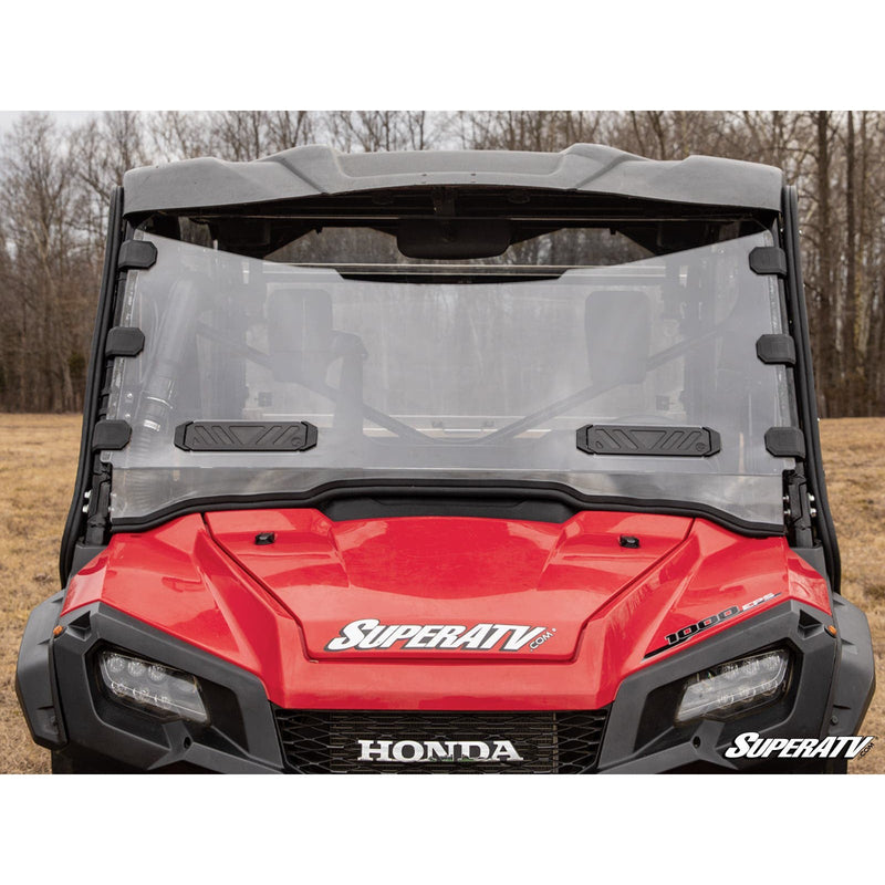 Load image into Gallery viewer, SuperATV Honda Pioneer 1000 Vented Full Windshield WS-H-PIO1K-V-70
