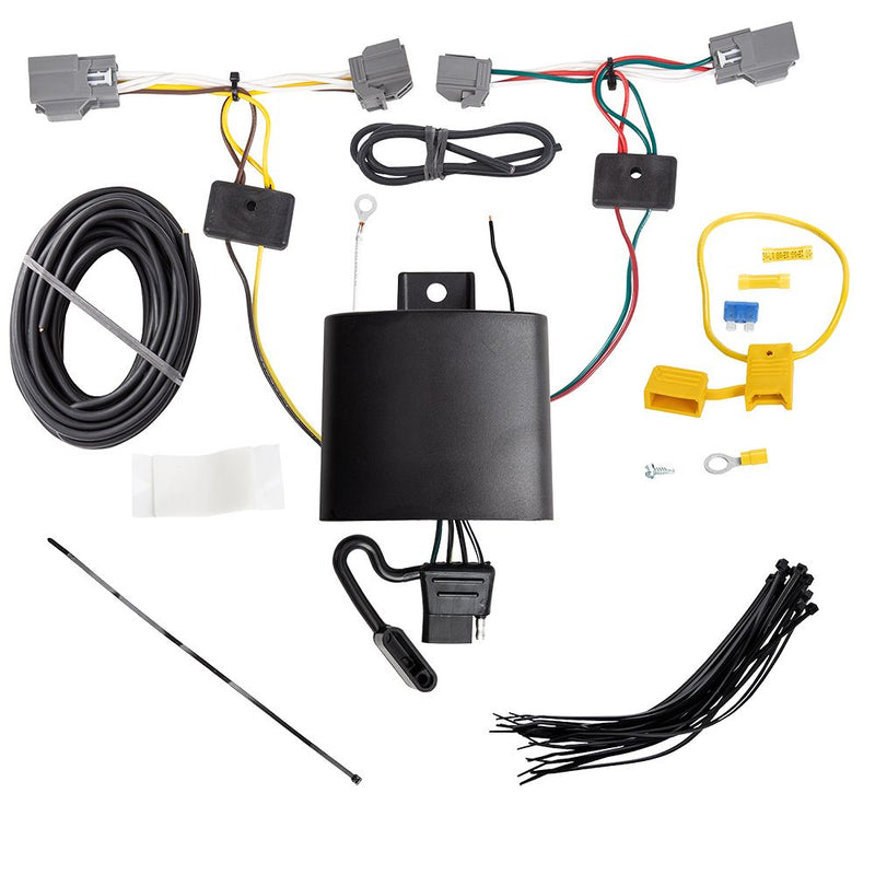 Load image into Gallery viewer, T-Connector Harness, 4-Way Flat, w/Protected Module fits Select Volvo S90 &amp; XC90
