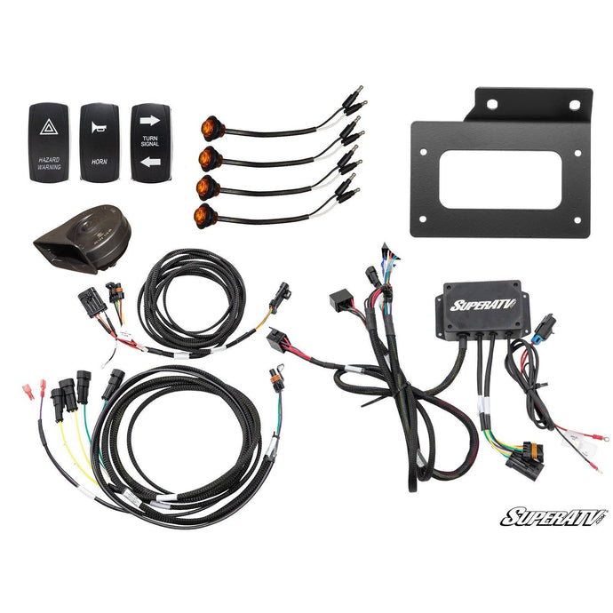 SuperATV Kawasaki Teryx KRX 1000 Deluxe Plug & Play Turn Signal Kit TSK-K-KRX-004