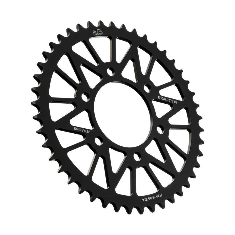 Load image into Gallery viewer, JT Sprockets Rear Racelite Aluminum Race Sprocket Gold 46 Tooth 46T 520 Chain
