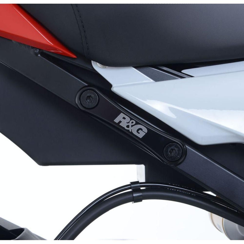 Load image into Gallery viewer, R&amp;G Racing Black Rear Foot Rest Delete Blanking Plates Single BLP0002BKSINGLE
