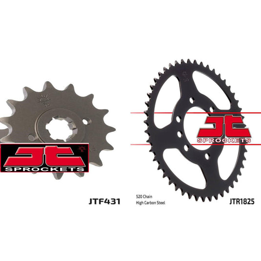 Front & Rear Sprocket Kit for SUZUKI LT300 E- H,J,K 87-89 JT Sprockets
