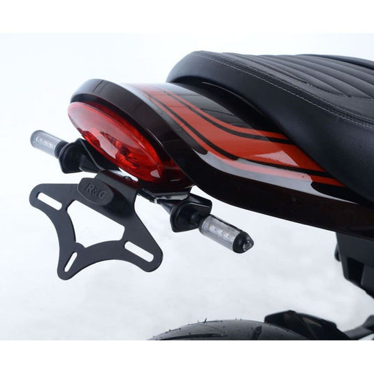 R&G Racing Black Tail Tidy License Plate Holder For 2018-2024 Kawasaki Z900RS